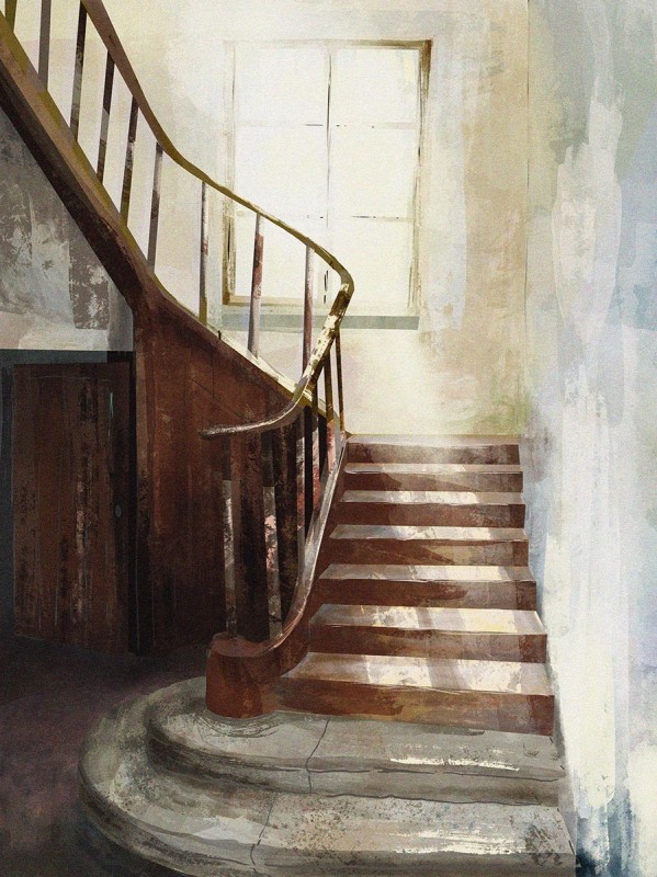 Old Staircase (Day)