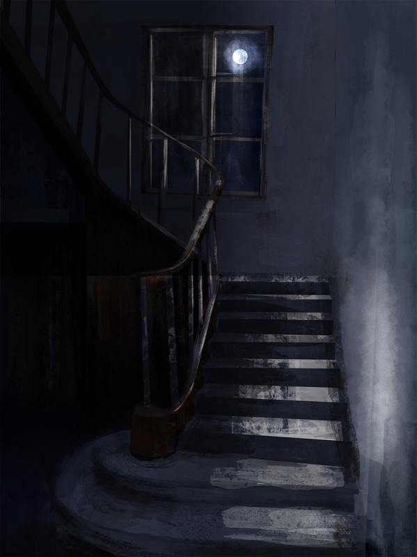 Old Staircase (Night)