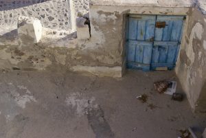 Blue Door - Santorini