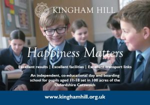 Kingham Hill Ad 'Happiness Matters'