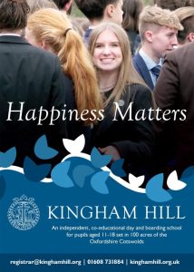 Kingham Hill Ad 'Happiness Matters'