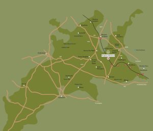 Kingham Hill Cotswolds Map