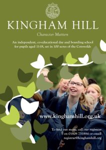 Kingham Hill Ad for Chipping Norton Theatre